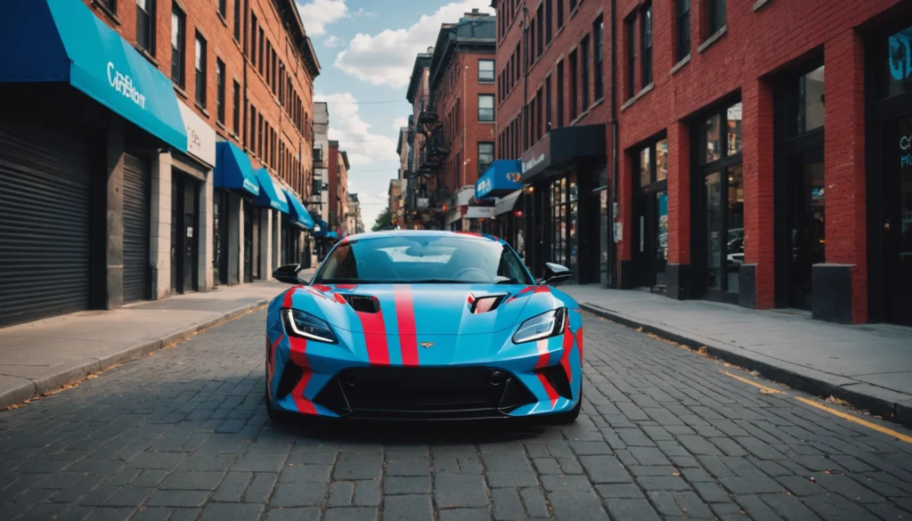 covering voiture sport